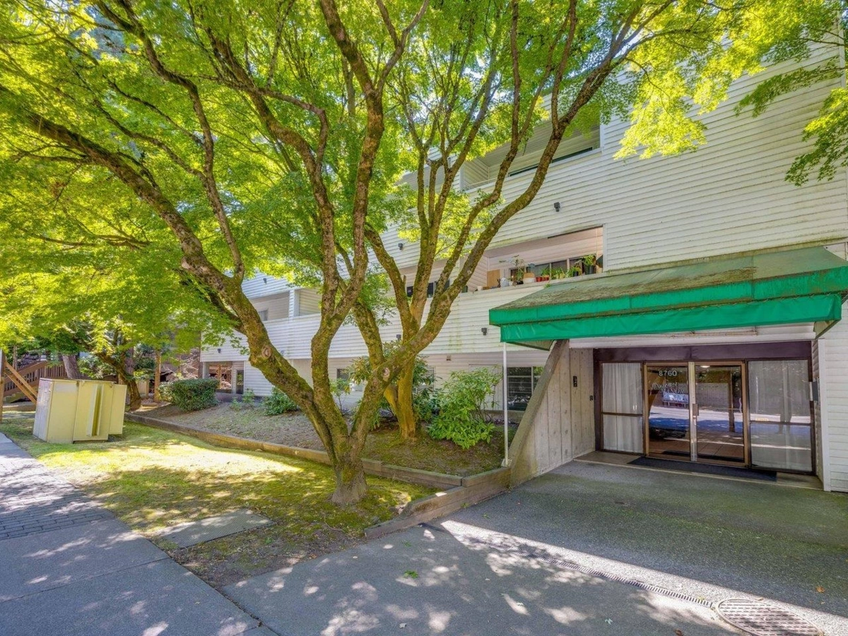 Exterior Front Photo of 301 8760 Westminster Highway, Richmond, BC