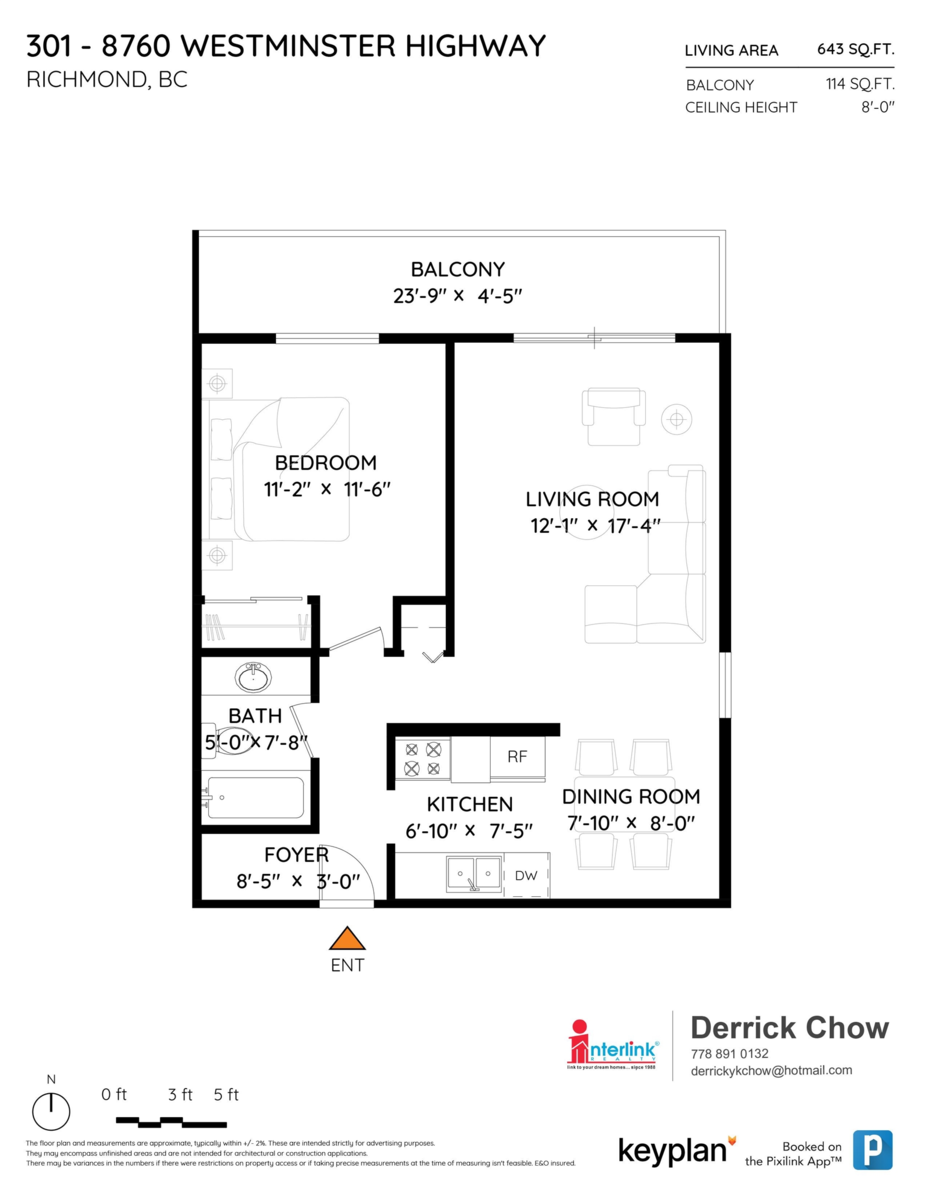 Garage Interior Photo of 301 8760 Westminster Highway, Richmond, BC