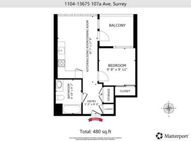 1104 13675 107a Avenue, Surrey, BC, Surrey — Apartment/Condo for sale