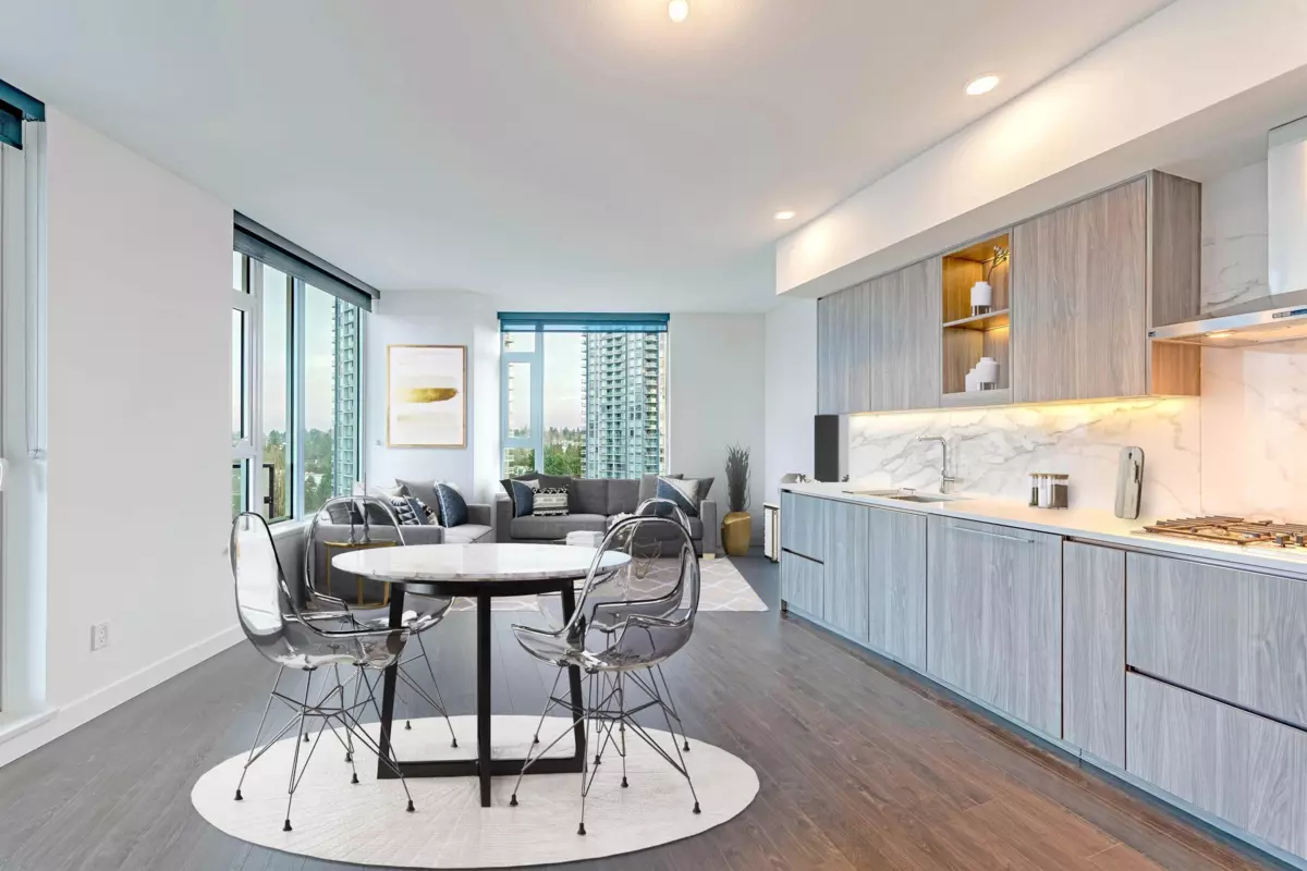 Dining Area Photo of 1904 9887 Whalley Boulevard, Surrey, BC