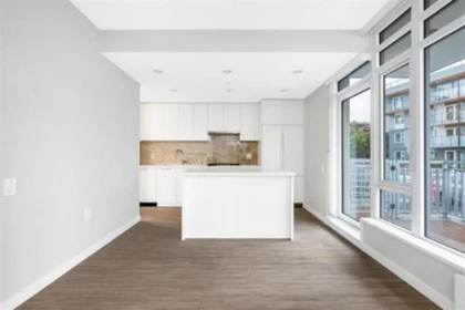 Kitchen Island Photo of 111 3188 Riverwalk Avenue, Vancouver, BC