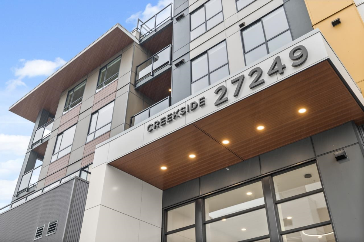 Exterior Front Photo of 207 27249 Aldergrove Town Centre Drive, Langley, BC