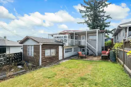 Backyard Photo of 4561 Manor Street, Vancouver, BC