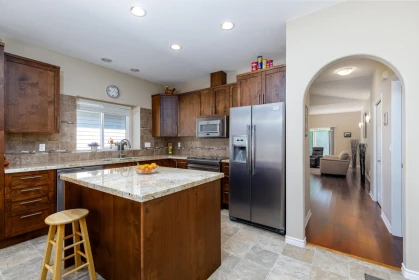 Kitchen Island Photo of 15 18939 65 Avenue, Surrey, BC