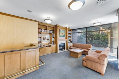 Aerial View of 309 5639 Hampton Place, Vancouver, BC