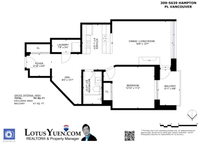 Playground / Recreational Area Near 309 5639 Hampton Place, Vancouver, BC