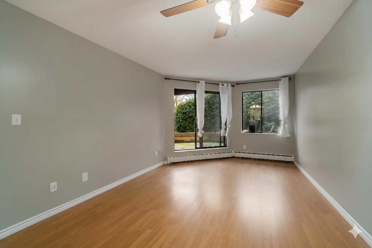 Exterior Rear Photo of 114 1177 Howie Avenue, Coquitlam, BC