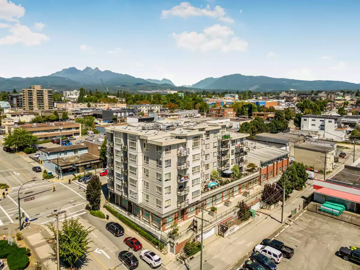 Backyard Photo of 604 22318 Lougheed Highway, Maple Ridge, BC