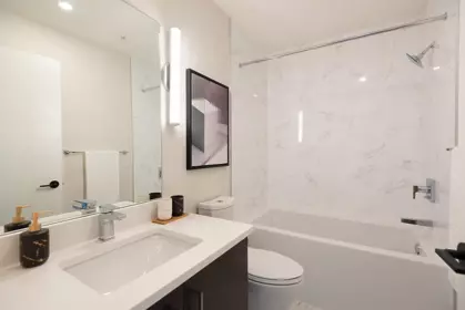 Aerial View of 207 1633 Tatlow Avenue, North Vancouver, BC