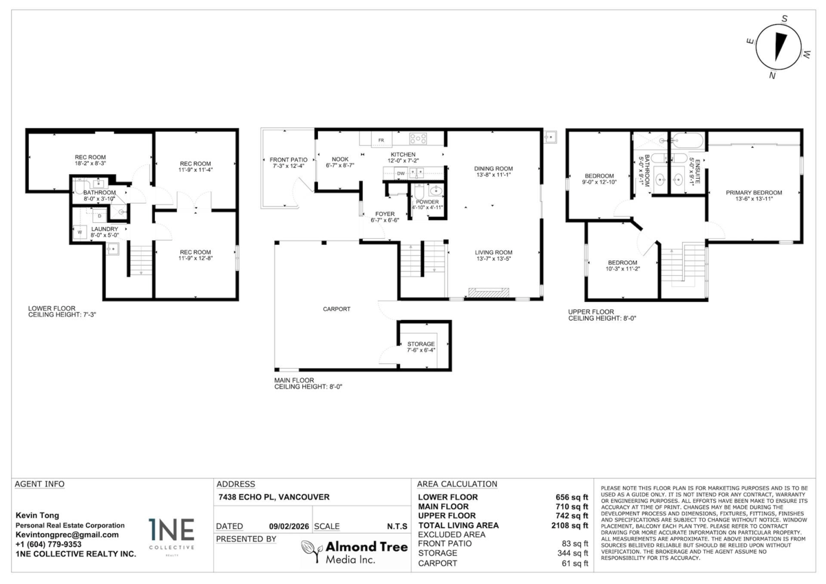 Backyard Photo of 7438 Echo Place, Vancouver, BC