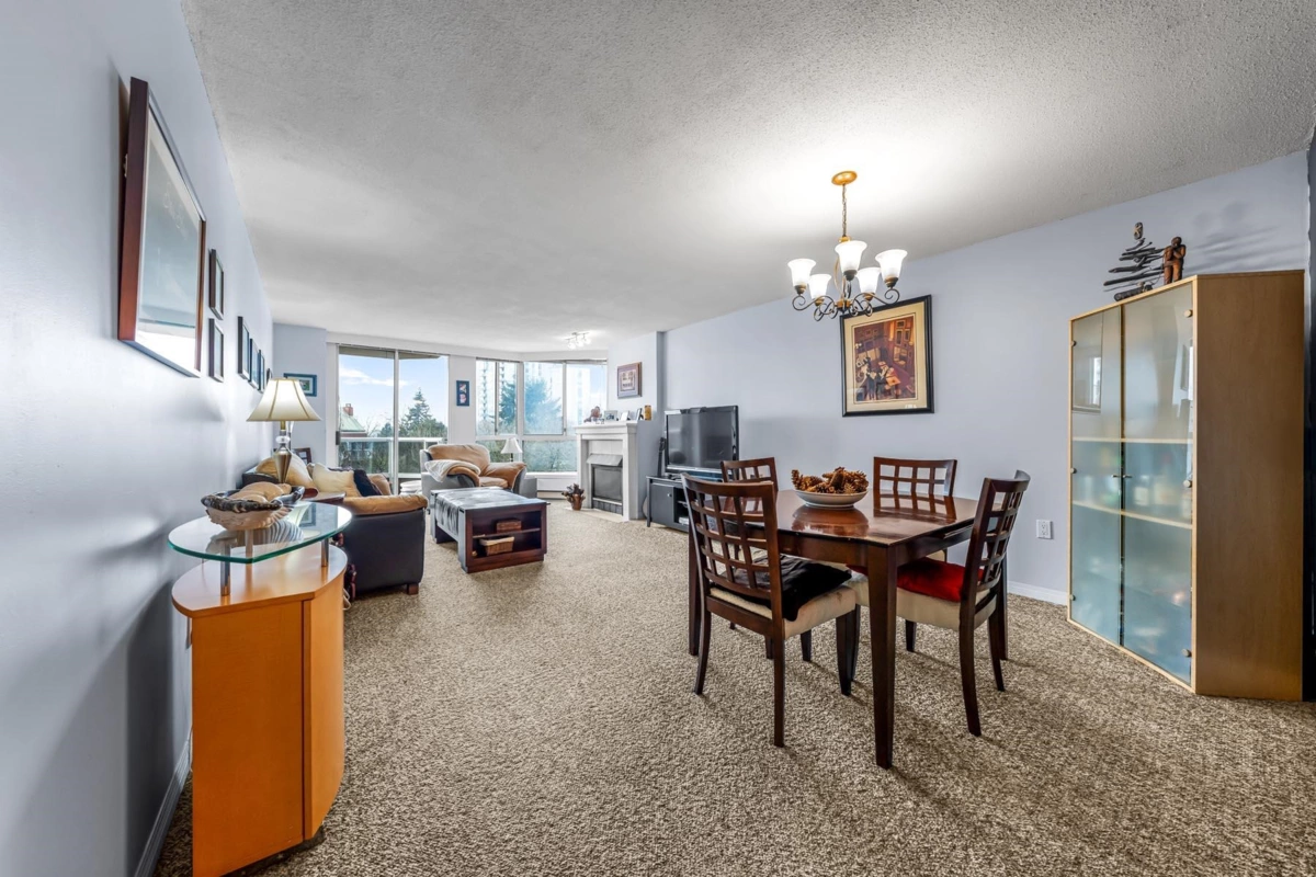 Exterior Rear Photo of 502 1235 Quayside Drive, New Westminster, BC