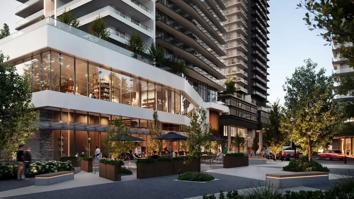 Living Room Photo of 812 1720 Willingdon Avenue, Burnaby, BC