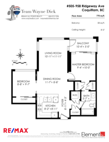 505 958 Ridgeway Avenue, Coquitlam, BC