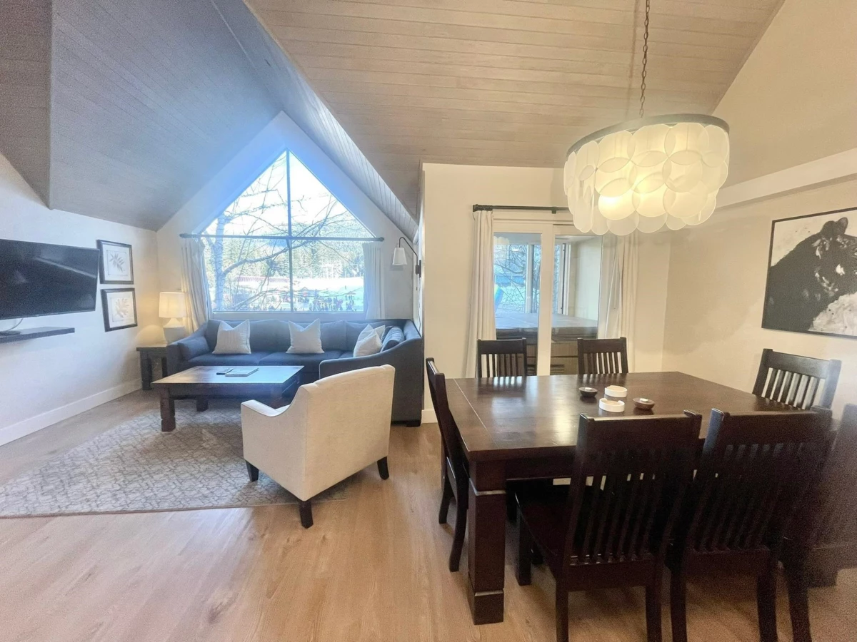 Living Room Photo of Week 11 4293 Mountain Square, Whistler, BC