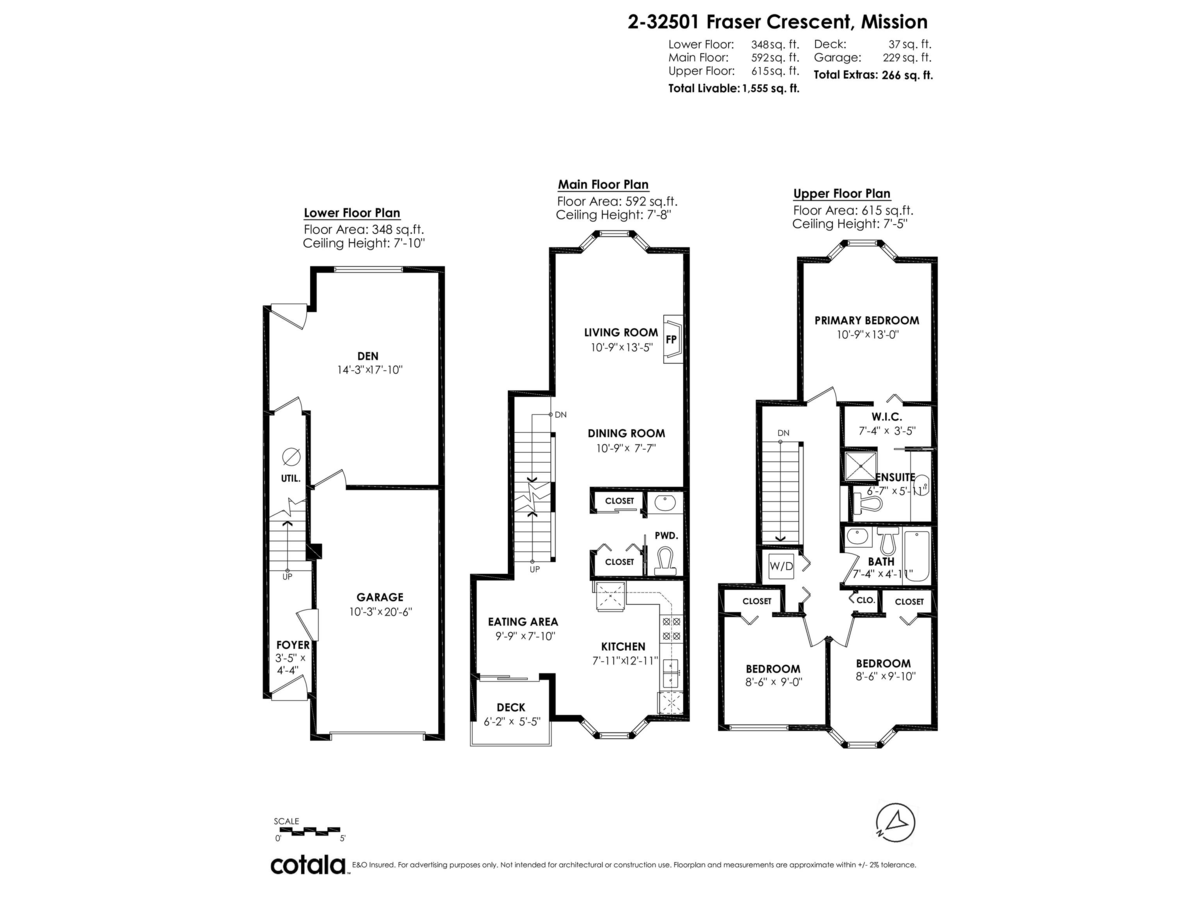 Backyard Photo of 2 32501 Fraser Crescent, Mission, BC