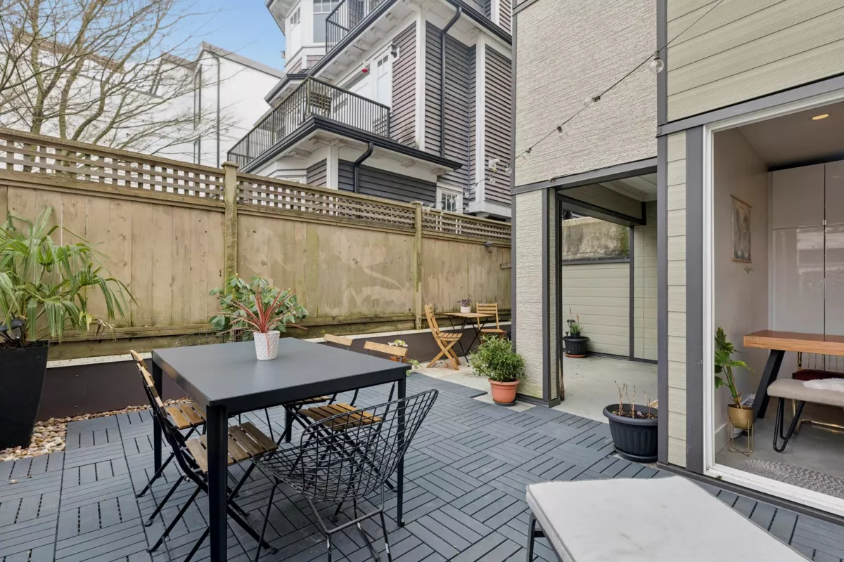 Backyard Photo of 105 507 E 6th Avenue, Vancouver, BC