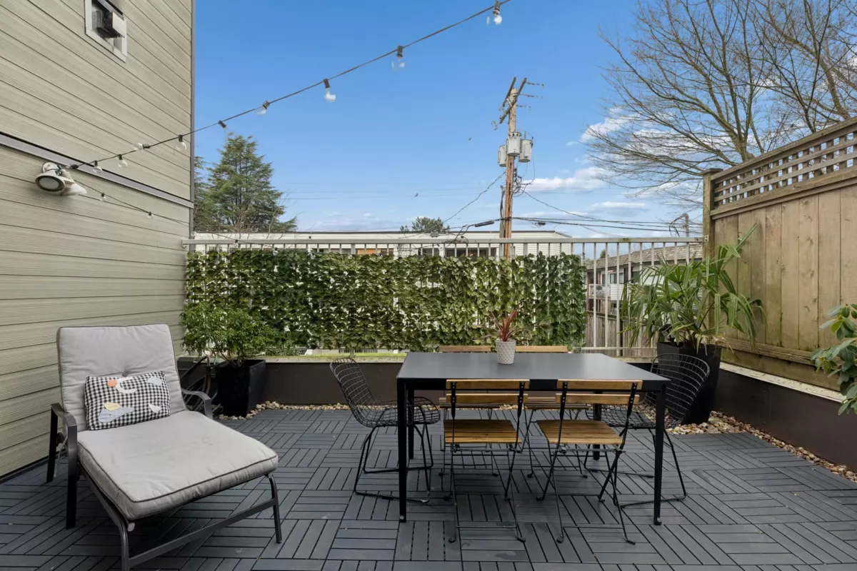 Outdoor Patio Photo of 105 507 E 6th Avenue, Vancouver, BC