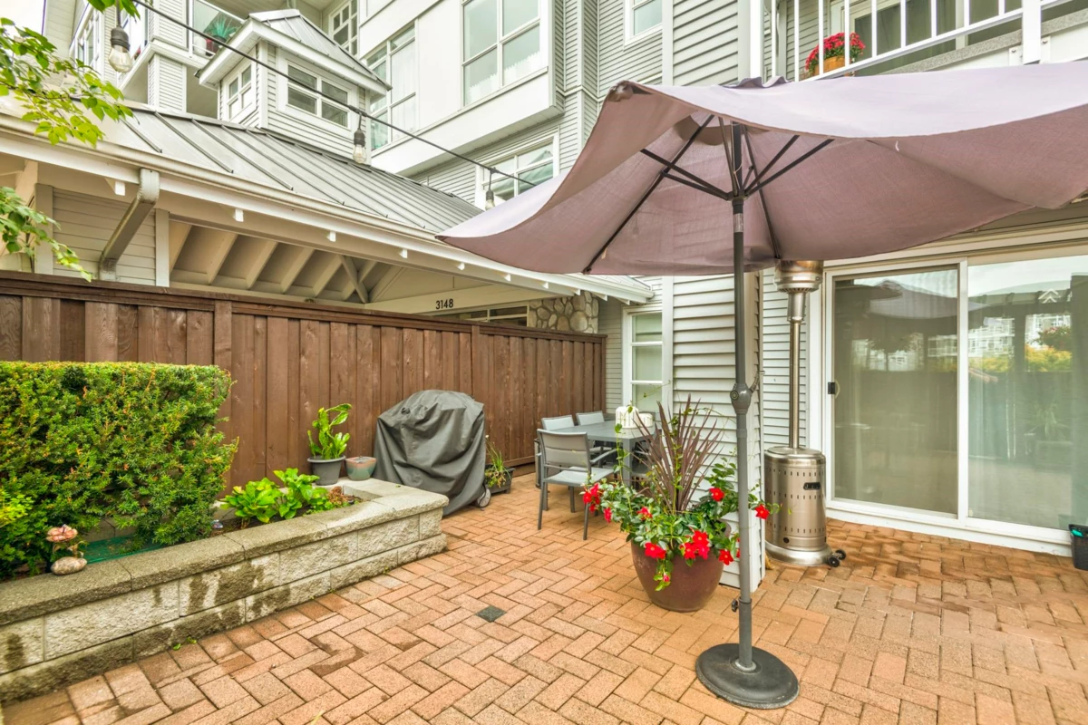 Basement Recreation Room Photo of 113 3148 St Johns Street, Port Moody, BC