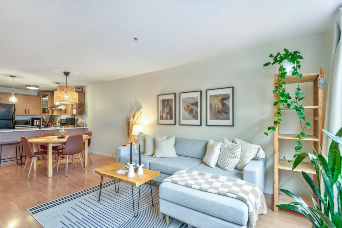 Exterior Rear Photo of 113 3148 St Johns Street, Port Moody, BC