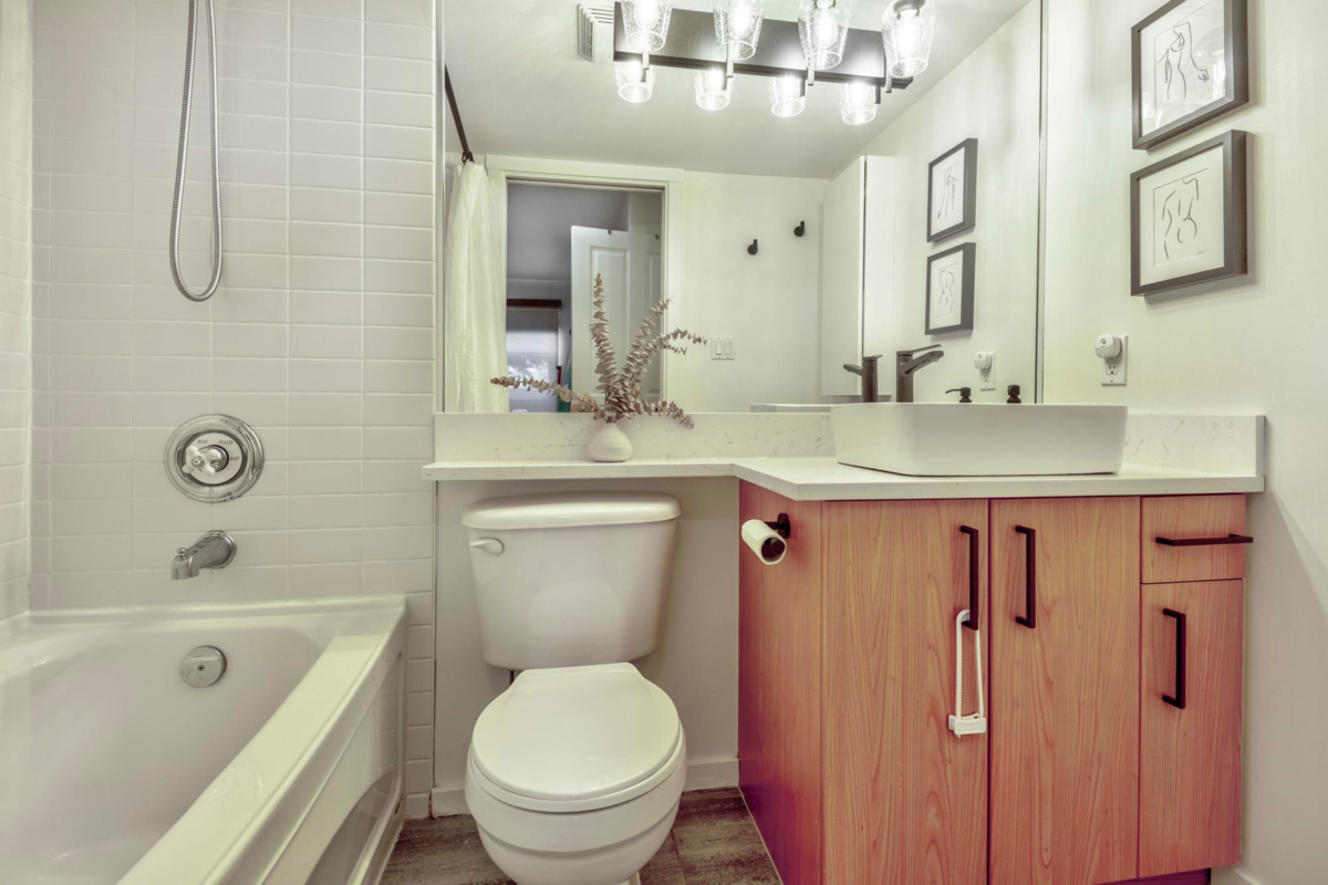 Powder Room Photo of 113 3148 St Johns Street, Port Moody, BC