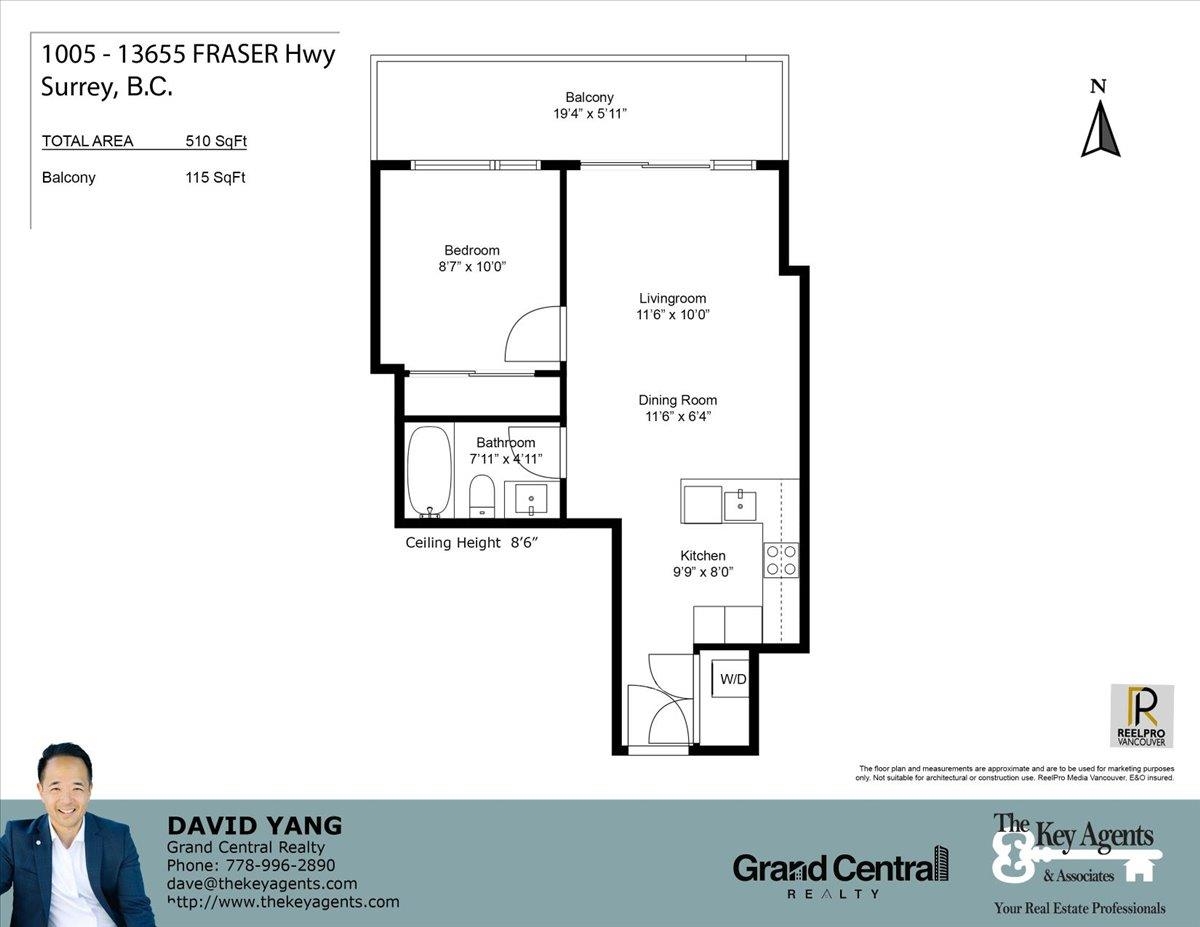 Powder Room Photo of 1005 13655 Fraser Highway, Surrey, BC