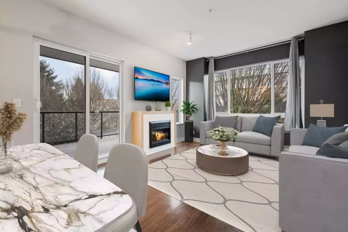 Family Room Photo of 215 2943 Nelson Place, Abbotsford, BC