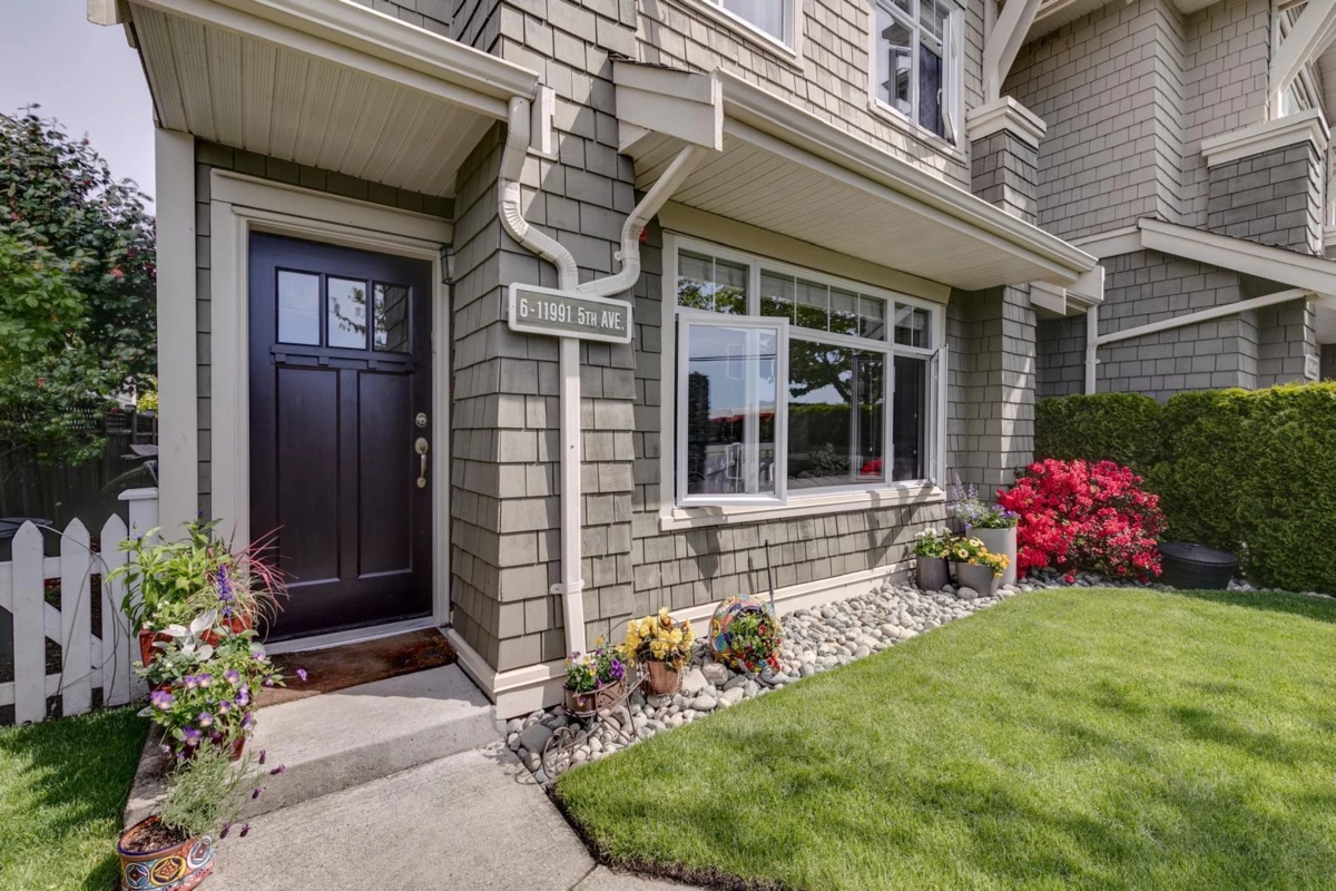 Exterior Front Photo of 6 11991 5th Avenue, Richmond, BC