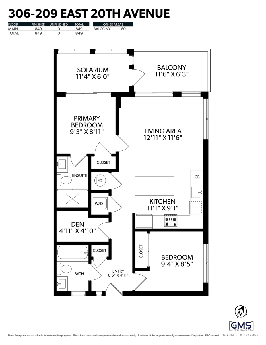 Outdoor Kitchen Photo of 306 209 E 20th Avenue, Vancouver, BC