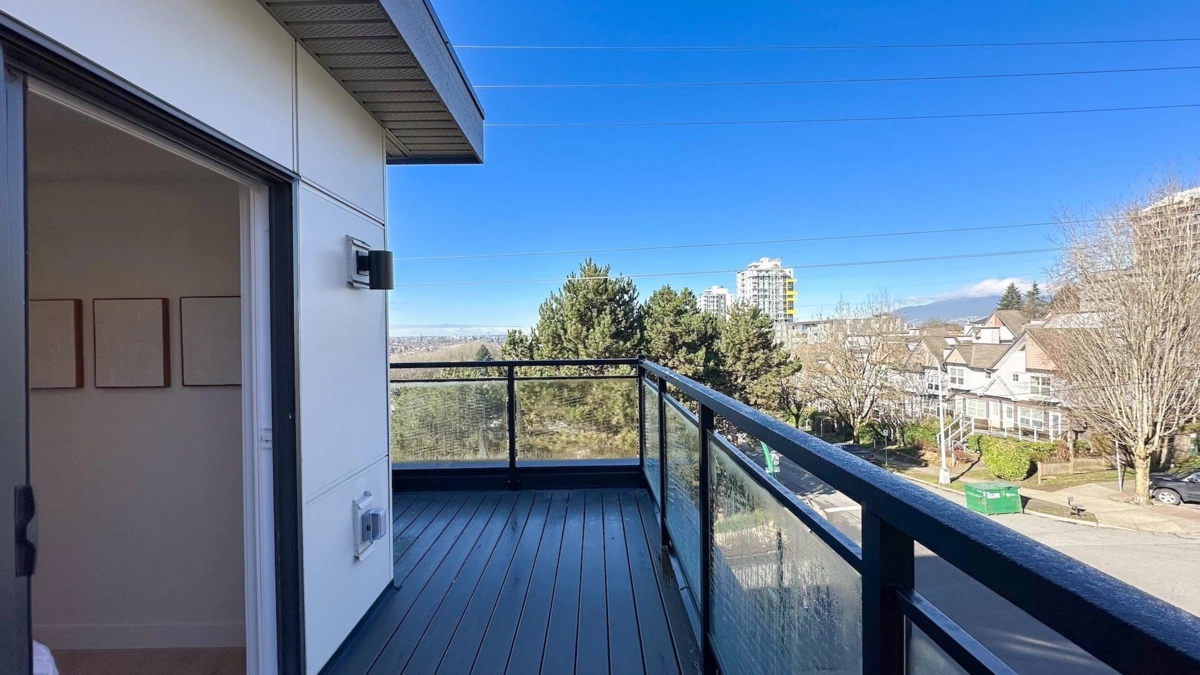 Garage Interior Photo of 3 3800 Pender Street, Burnaby, BC