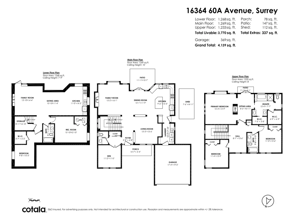 Playground / Recreational Area Near 16364 60a Avenue, Surrey, BC