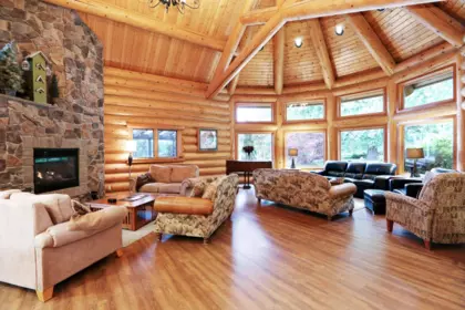 Basement Recreation Room Photo of 13 53480 Bridal Falls Road, Rosedale, BC