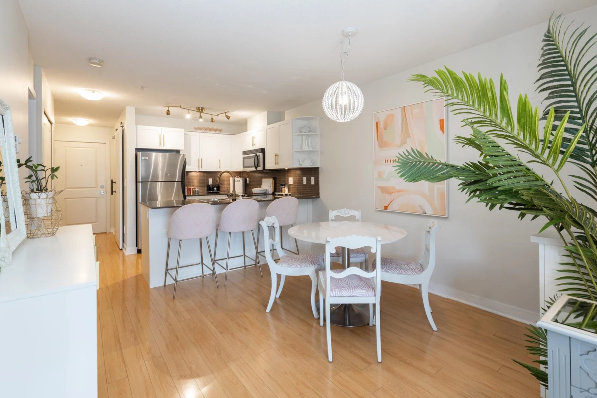 Dining Area Photo of E302 8929 202 Street, Langley, BC