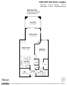 Aerial View of E302 8929 202 Street, Langley, BC