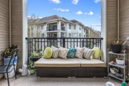 Outdoor Deck Photo of E302 8929 202 Street, Langley, BC