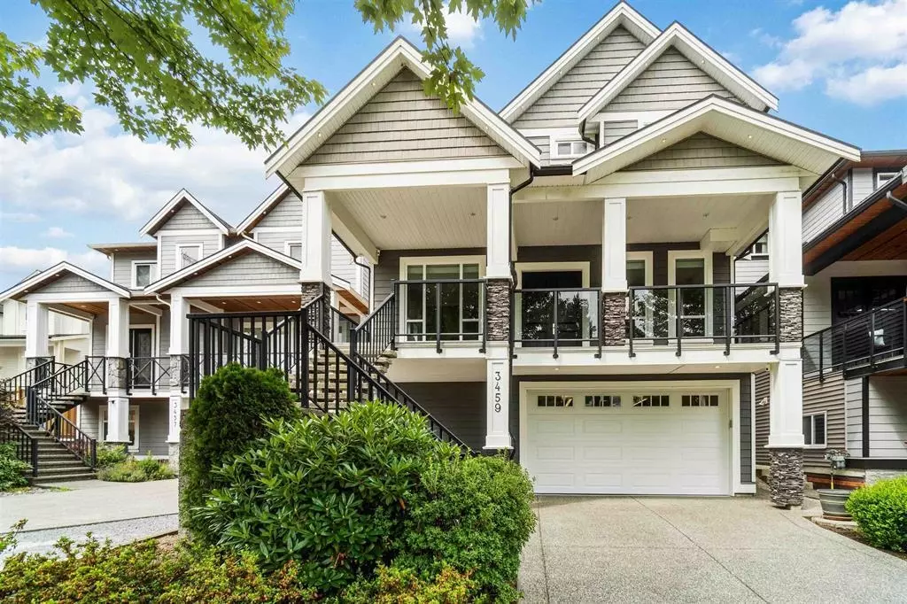 Exterior Rear Photo of 3459 Darwin Avenue, Coquitlam, BC