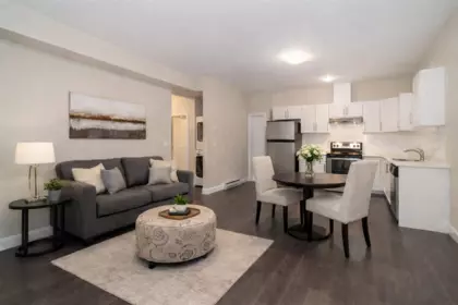 Aerial View of 3459 Darwin Avenue, Coquitlam, BC