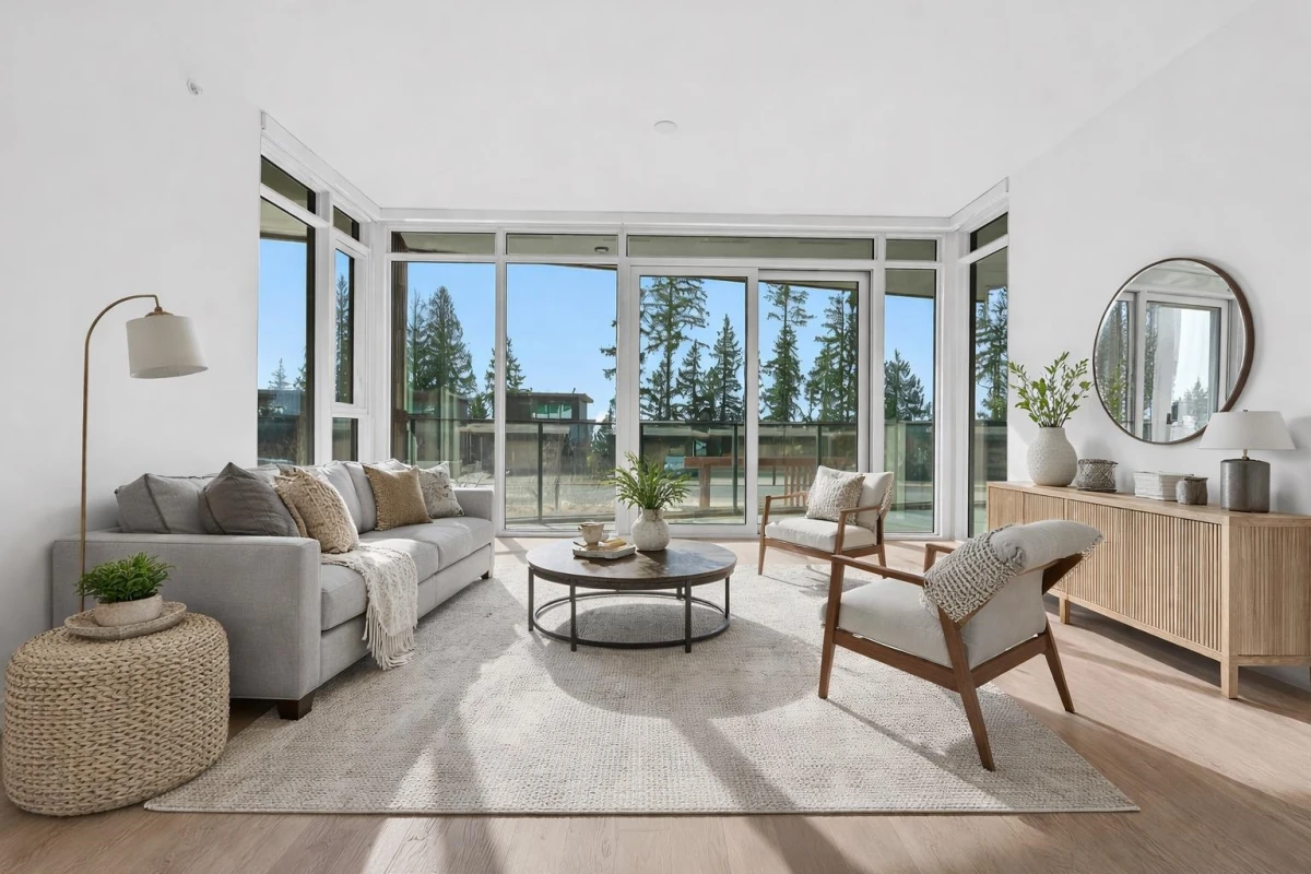 Family Room Photo of 202 3963 Uplands Way, West Vancouver, BC