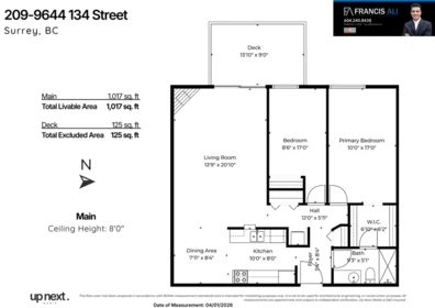 Primary Bathroom Photo of 209 9644 134 Street, Surrey, BC