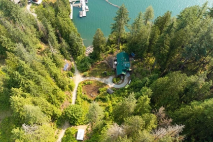 Aerial View of 4 Christian Cove, Pitt Meadows, BC