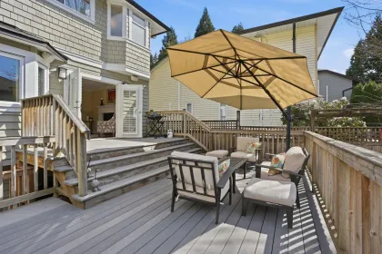 Aerial View of 1491 Norton Court, North Vancouver, BC