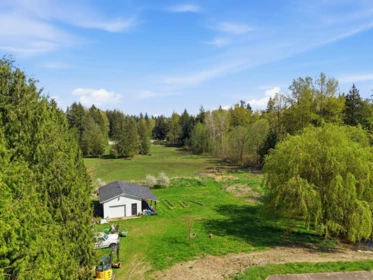 Aerial View of 1358 227 Street, Langley, BC