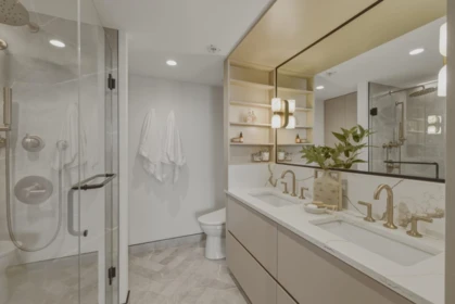 Powder Room Photo of 2503 4380 Halifax Street, Burnaby, BC