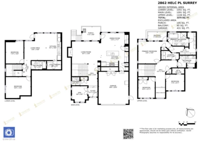 Fitness Center Photo Near 2862 Helc Place, Surrey, BC