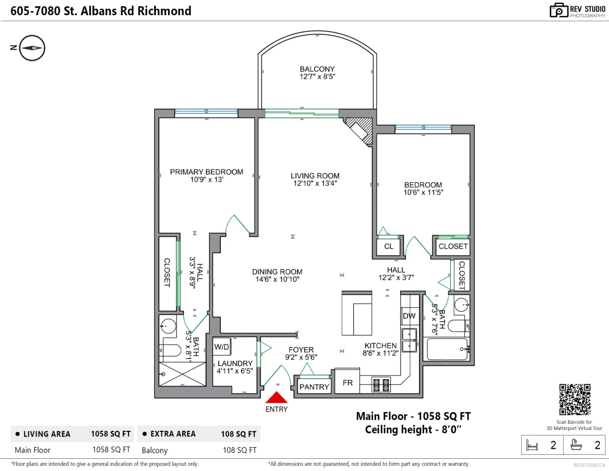 Family Room Photo of 605 7080 St. Albans Road, Richmond, BC