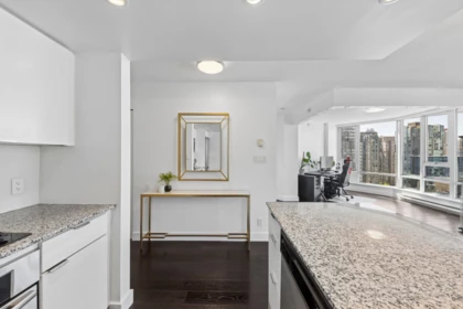 Kitchen Island Photo of PH2605 788 Hamilton Street, Vancouver, BC