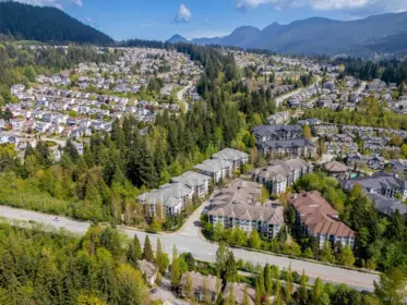 Aerial View of 201 2951 Silver Springs Boulevard, Coquitlam, BC