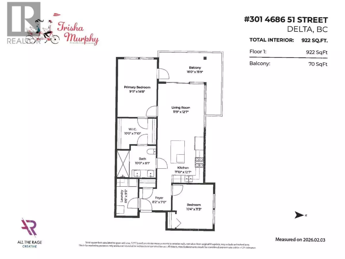 Exterior Rear Photo of 301 4686 51 Street, Ladner, BC
