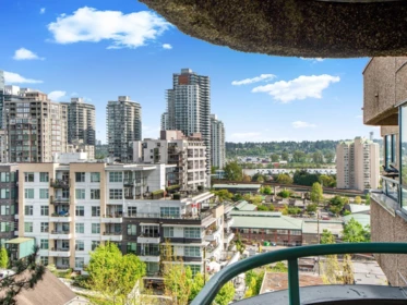 Outdoor Patio Photo of 704 1026 Queens Avenue, New Westminster, BC