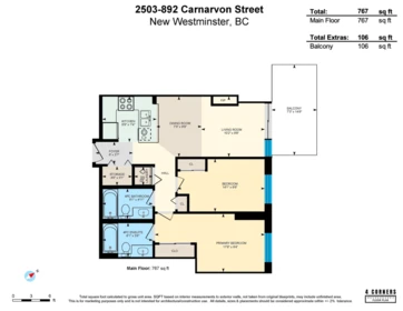 Community Amenities Photo (Clubhouse) of 2503 892 Carnarvon Street, New Westminster, BC