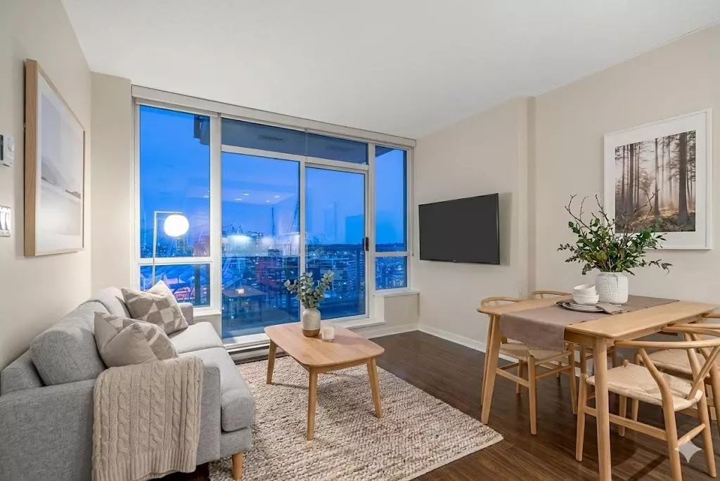 Living Room Photo of 1905 821 Cambie Street, Vancouver, BC